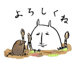 YASAGURENEKO Japanese spring sticker #10419070