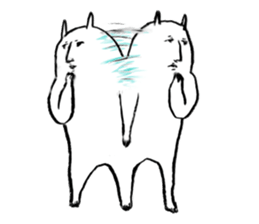 YASAGURENEKO Japanese spring sticker #10419074