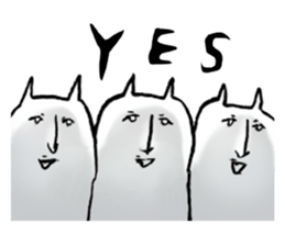 YASAGURENEKO Japanese spring sticker #10419078