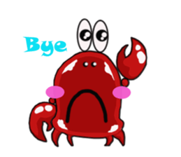 Coco The Cute Crab sticker #10419282