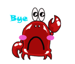 Coco The Cute Crab sticker #10419282