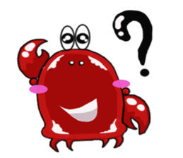 Coco The Cute Crab sticker #10419284