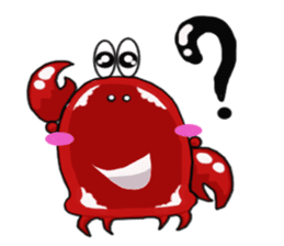Coco The Cute Crab sticker #10419284