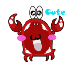Coco The Cute Crab sticker #10419285