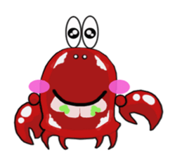 Coco The Cute Crab sticker #10419288