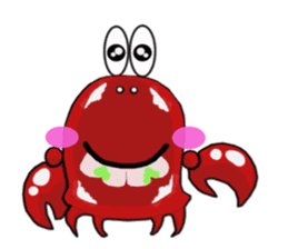 Coco The Cute Crab sticker #10419288