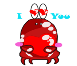 Coco The Cute Crab sticker #10419297