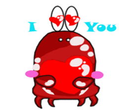 Coco The Cute Crab sticker #10419297