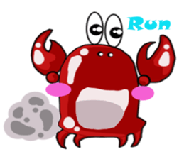 Coco The Cute Crab sticker #10419301