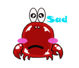 Coco The Cute Crab sticker #10419302