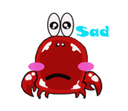 Coco The Cute Crab sticker #10419302