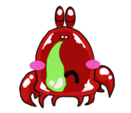 Coco The Cute Crab sticker #10419303