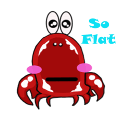 Coco The Cute Crab sticker #10419304