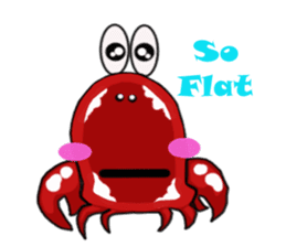 Coco The Cute Crab sticker #10419304