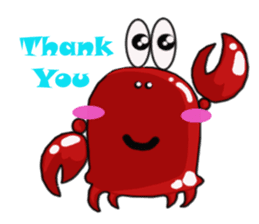 Coco The Cute Crab sticker #10419311