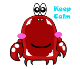 Coco The Cute Crab sticker #10419316