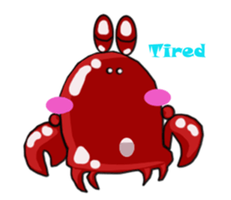 Coco The Cute Crab sticker #10419317