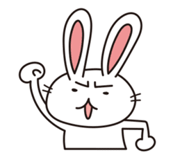 GinSaburo the rabbit sticker #10419480