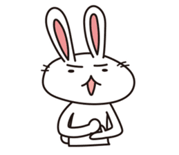GinSaburo the rabbit sticker #10419484
