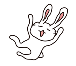 GinSaburo the rabbit sticker #10419487
