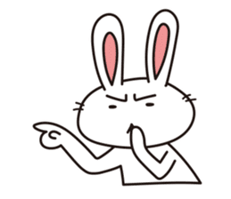 GinSaburo the rabbit sticker #10419490