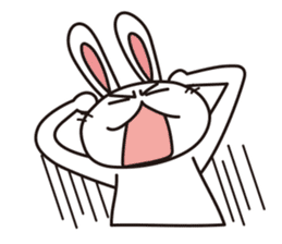 GinSaburo the rabbit sticker #10419491