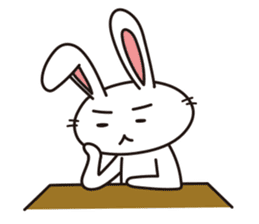 GinSaburo the rabbit sticker #10419493