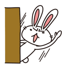 GinSaburo the rabbit sticker #10419498