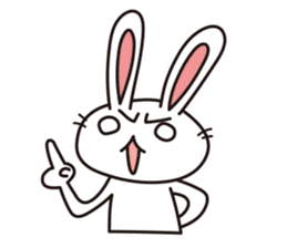 GinSaburo the rabbit sticker #10419501
