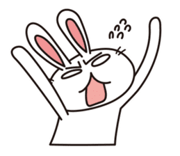 GinSaburo the rabbit sticker #10419503