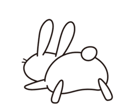 GinSaburo the rabbit sticker #10419507