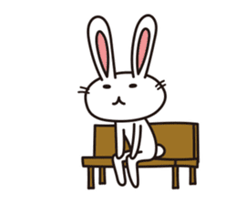 GinSaburo the rabbit sticker #10419509