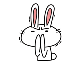 GinSaburo the rabbit sticker #10419512