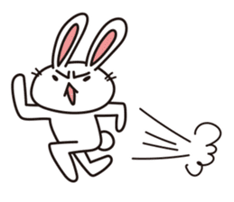 GinSaburo the rabbit sticker #10419514