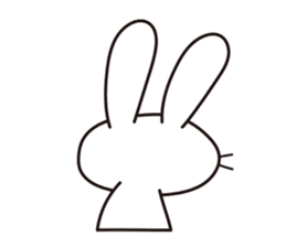 GinSaburo the rabbit sticker #10419516