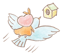Small fairy of pink hair sticker #10419523