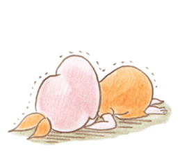 Small fairy of pink hair sticker #10419549