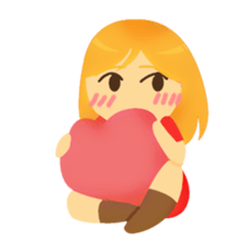 Crazy couple in love sticker #10420030