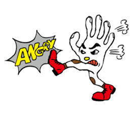 DAILY LIFE OF GLOVE MAN sticker #10420721