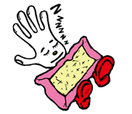 DAILY LIFE OF GLOVE MAN sticker #10420757