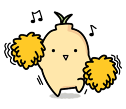 Ginseng and black-boned chicken sticker #10420830