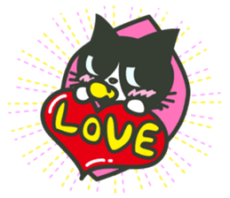 TSUYOKIN of cool cat baby sticker #10421259