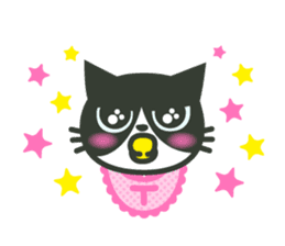 TSUYOKIN of cool cat baby sticker #10421265