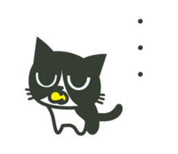 TSUYOKIN of cool cat baby sticker #10421273