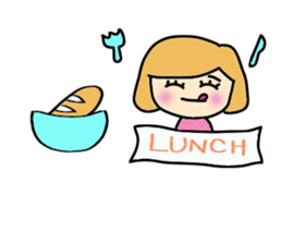 A daily life conversation of Mami. sticker #10421422