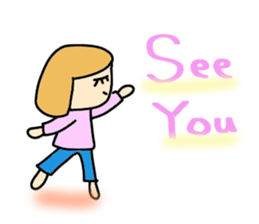 A daily life conversation of Mami. sticker #10421438