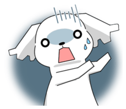 Momoko is Maltese. sticker #10421925