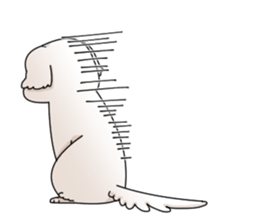 Momoko is Maltese. sticker #10421933