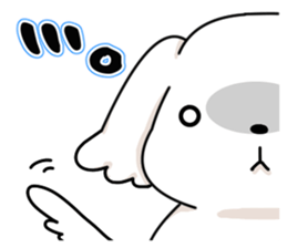 Momoko is Maltese. sticker #10421942