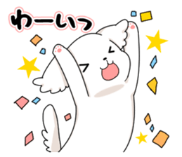 Momoko is Maltese. sticker #10421945